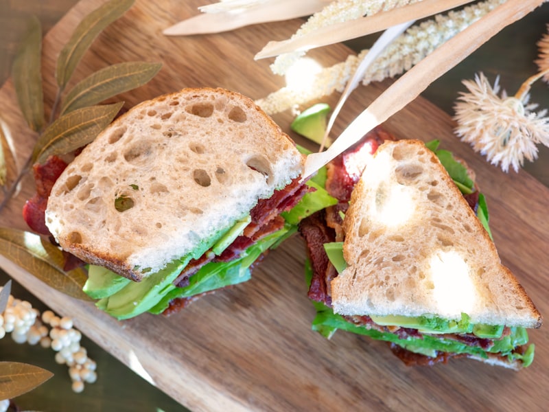 [Temporary stock photo] [Placeholder alt text] Grilled halloumi sandwich on a plate